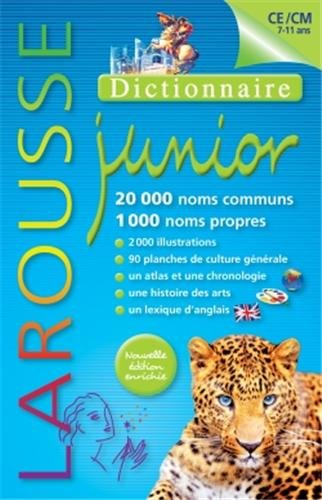 DICTIONNAIRE LAROUSSE JUNIOR 7/11 ANS                                                               